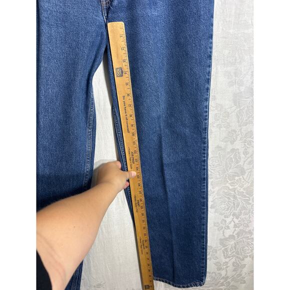 VTG Levis Jeans 512 15 Jr M Slim Fit Straight Leg 1998 Medium Wash Blue Denim - Picture 7 of 15